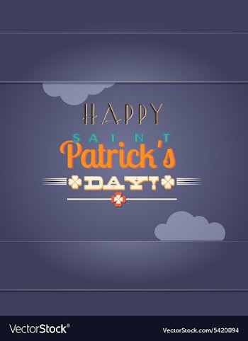 St Patricks day vector image