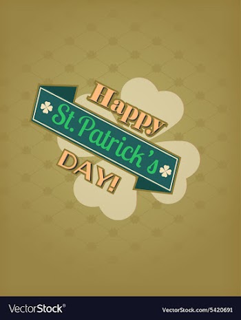 St Patricks day vector image