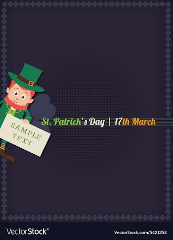 St Patricks day vector image
