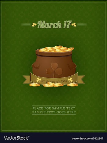 St Patricks day vector image