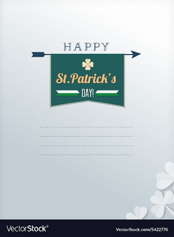 St Patricks day vector image
