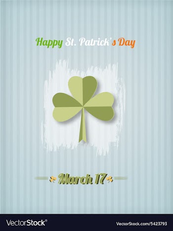 St Patricks day vector image