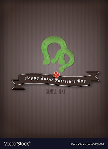 St Patricks day vector image