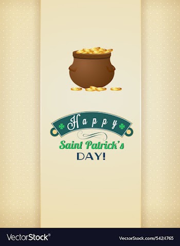 St Patricks day vector image