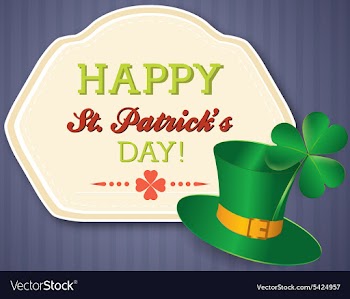 St Patricks day vector image