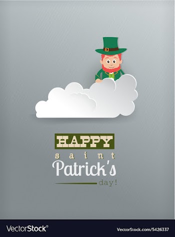 St Patricks day vector image
