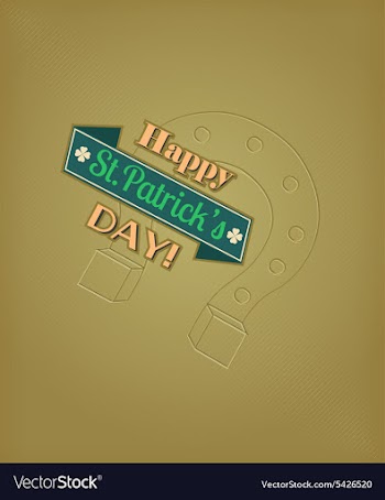 St Patricks day vector image