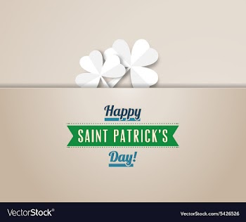 St Patricks day vector image