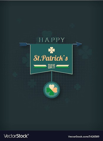 St Patricks day vector image