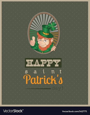 St Patricks day vector image