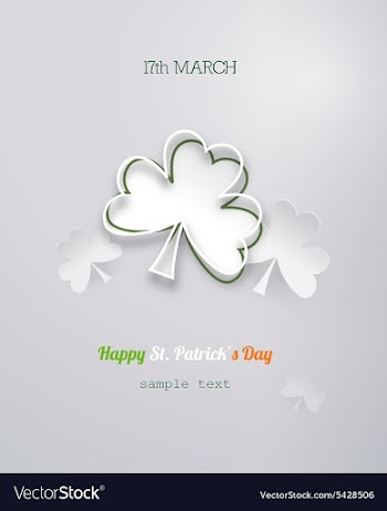St Patricks day vector image