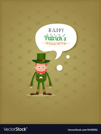 St Patricks day vector image