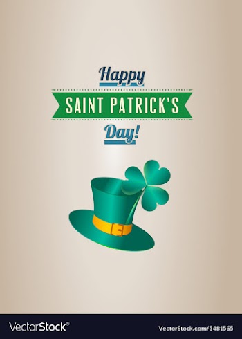 St Patricks day vector image