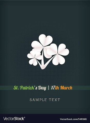 St Patricks day vector image