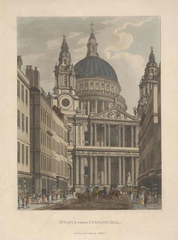 St. Paul's from Ludgate Hill | Free Photo - rawpixel