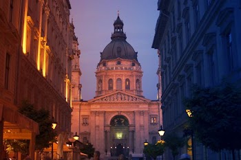 St. Peter's Basilica at sunset