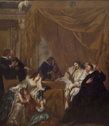 St Vincent de Paul at the Deathbed | Free Photo - rawpixel