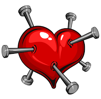 Stabbed-With-Nails.png - Clip Art Library