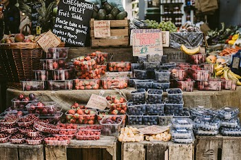Stack of Fruits on Container