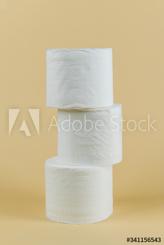Stack of tissue paper