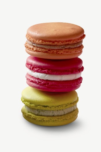 Stacked macarons collage element, isolated | Free PSD - rawpixel