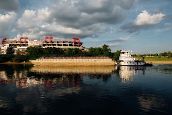 Stadium Near Body of Water