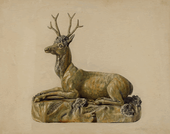 Stag Statuette (1935&ndash;1942) by Charles | Free Photo - rawpixel