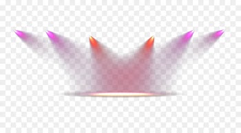 Stage lighting Light fixture - Red stage dome light 