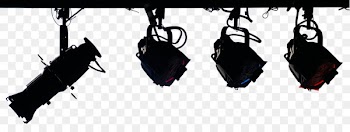 Stage lighting revealed Clip art - luces 
