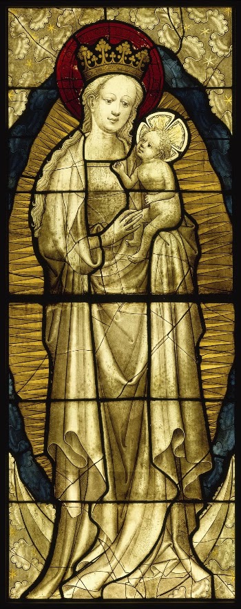 Stained Glass Panel with the Virgin | Free Photo - rawpixel