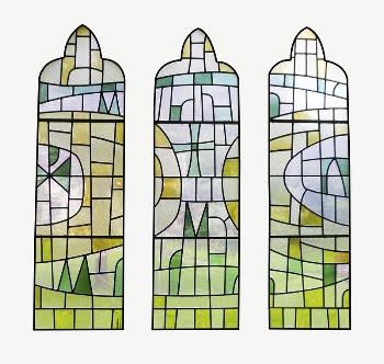 Stained glass window collage element | Free PSD - rawpixel