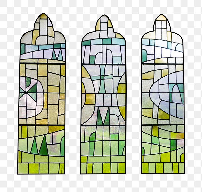 Stained glass window png sticker, | Free PNG - rawpixel