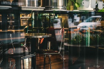 Stainless Steel Bistro Table
