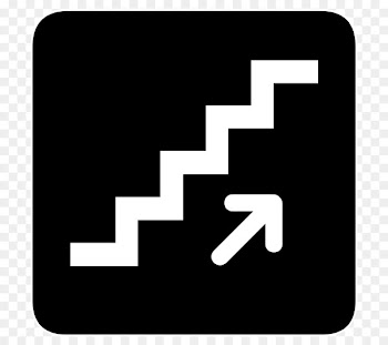 Staircases ADA Signs Symbol Building - aiga design element 