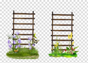 Stairs Garden , Flower frame ladder transparent background PNG clipart