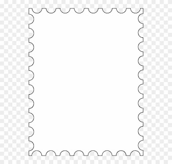 Stamp, Compendiums, Porto, Frank, Letters - Transparent Background Stamp Border
