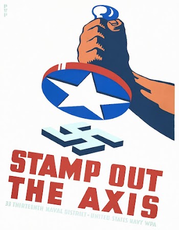 Stamp out the Axis / | Free Photo Illustration - rawpixel