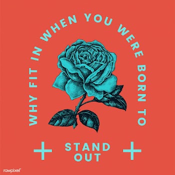 Stand out rose logo design vector | Free stock vector - 463482