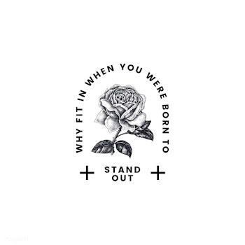 Stand out rose logo design vector | Free stock vector - 463635
