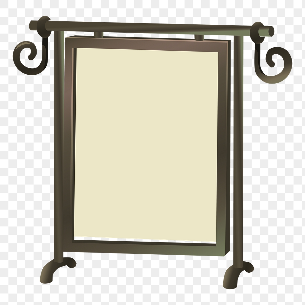 Stand sign png sticker object | Free PNG - rawpixel