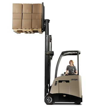 Stand-Up Counterbalance Forklift | RC | Crown Equipment