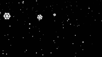 standard snowflakes falling (+alpha channel) - free HD overlay ...