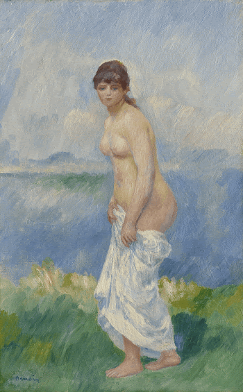 Standing Bather (c. 1885) painting | Free Photo - rawpixel