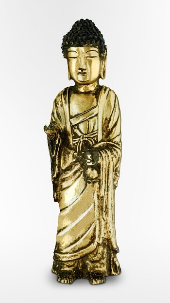 Standing Buddha (8th century) bronze | Free Photo - rawpixel