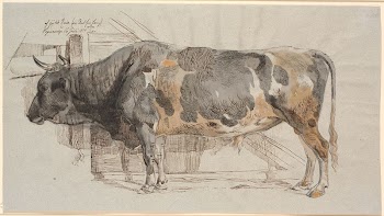 Standing bull in his stall | Free Photo - rawpixel