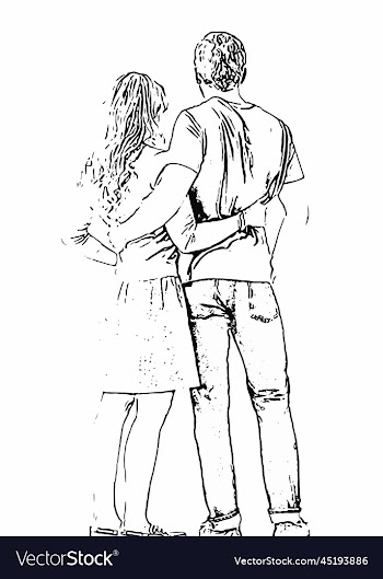 standing couple poster image