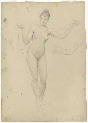 Standing female nude and arm | Free Photo - rawpixel