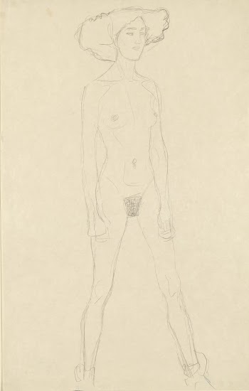 Standing female nude by Gustav | Free Photo - rawpixel