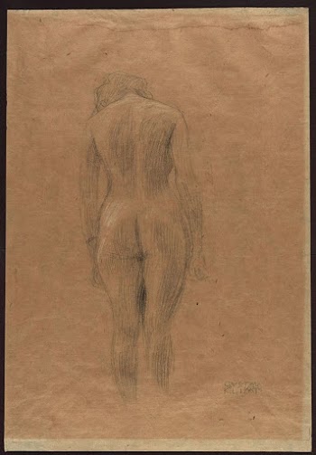 Standing female nude from the back | Free Photo - rawpixel