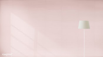 Standing lamp in a pink room | Free stock psd mockup - 580485